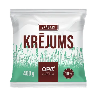 SKĀBAIS KRĒJUMS OPĀ 10% 400G