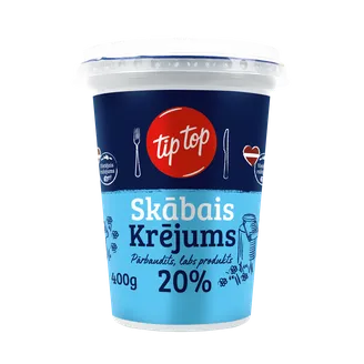SKĀBAIS KRĒJUMS TIP TOP 20% 400G
