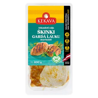 ŠĶIŅĶI ĶEKAVA CĀĻA GARDĀ LAUKU MARINĀDĒ ATKAULOTI 400G