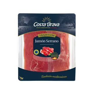 ŠĶIŅĶIS COSTA BRAVA JAMON SERRANO VĪTINĀTS ŠĶĒLĒS 250G