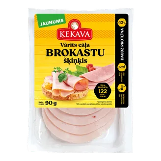ŠĶIŅĶIS ĶEKAVA BROKASTU CĀĻA VĀRĪTS 90G