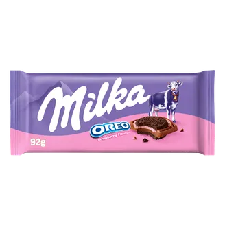 ŠOKOLĀDE MILKA OREO STRAWBERRY 92G