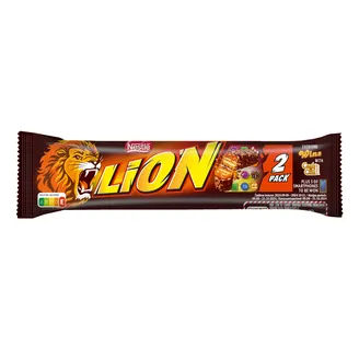 Šokolādes batoniņš LION Standart, 2 pack, 60g