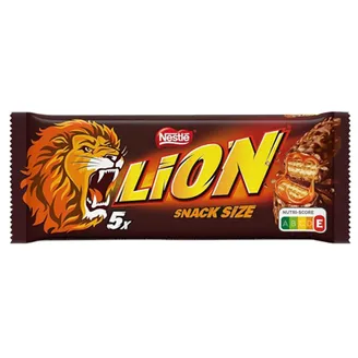 ŠOKOLĀDES BATONIŅŠ LION STANDART 5 PAKA 150G