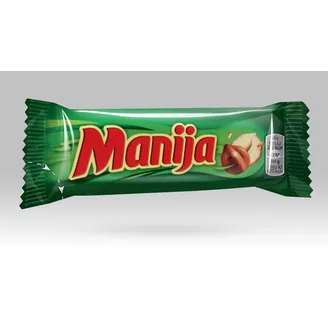 ŠOKOLĀDES BATONIŅŠ MANIJA AR LAZDU RIEKSTIEM 49G