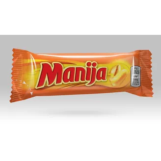 ŠOKOLĀDES BATONIŅŠ MANIJA AR ZEMESRIEKSTIEM 49G