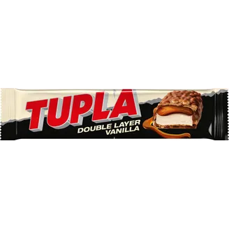 ŠOKOLĀDES BATONIŅŠ TUPLA DOUBLE LAYER VANILLA 48G