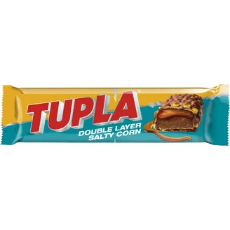 ŠOKOLĀDES BATONIŅŠ TUPLA SALTY CORN AR SĀĻO KUKURŪZU 48G
