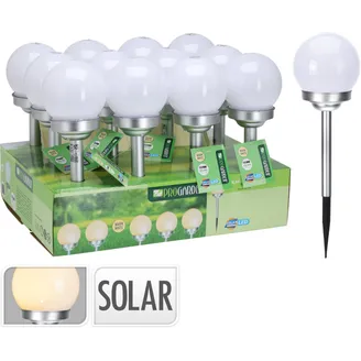 SOLĀRLAMPA DĀRZA BALTA H38.5CM DISPLEJĀ SS26