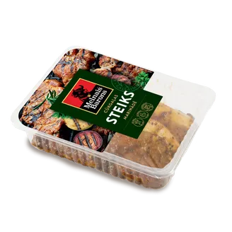 STEIKS MELNAIS BARONS CŪKGAĻAS MARINĒTS 450G