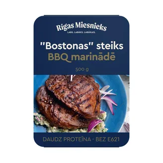 Bostonas steiks Rīgas Miesnieks barbekjū marinādē 500g