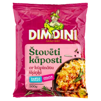 ŠTOVĒTI KĀPOSTI DIMDIŅI AR KŪP. ŠĶIŅĶI 500G