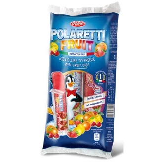 SULA SALDĒŠANAI DOLFIN POLARETTI FRUIT 40GX10GAB