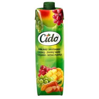 SULAS DZĒRIENS CIDO BURKĀNU MULTIVITAMĪNU 1L