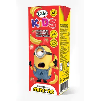 SULAS DZĒRIENS CIDO KIDS BANĀNU ZEMEŅU 200ML