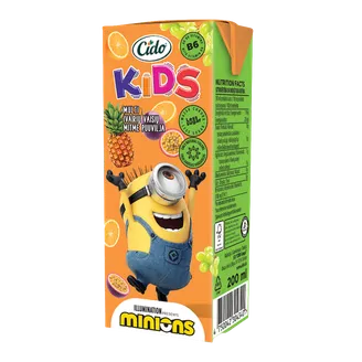 SULAS DZĒRIENS CIDO KIDS MULTIAUGĻU 200ML