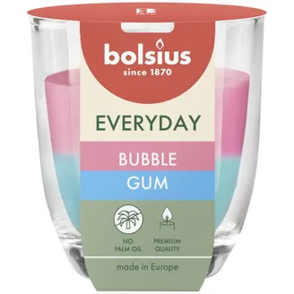 SVECE GLĀZĪTĒ AROM. BOLSIUS BUBBLE GUM 21H 7X8CM