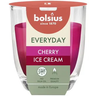 SVECE GLĀZĪTĒ AROM. BOLSIUS CHERRY ICECREAM 21H 7X8CM