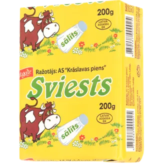 SVIESTS LATGALE SĀLĪTS 81% 200G