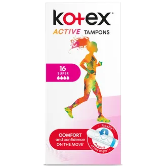 TAMPONI KOTEX ACTIVE SUPER 16GAB.