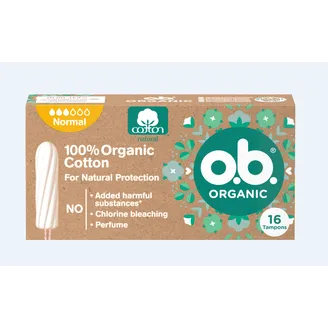 TAMPONI O.B. ORGANIC NORMAL 16GAB