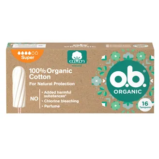 TAMPONI O.B. ORGANIC SUPER 16GAB
