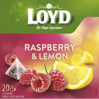 TĒJA AUGĻU LOYD AR AVEŅU UN CITRONA GARŠU PYRAMIDS 2GX20