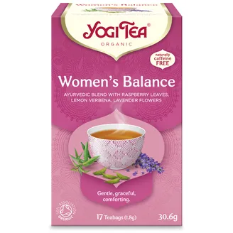 TĒJA BIO YOGI TEA SIEVIETES HARMONIJAI 1.8GX17