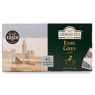 TĒJA MELNĀ AHMAD EARL GREY 2GX40