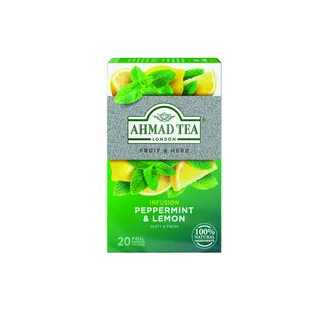 TĒJA ZĀĻU AUGĻU AHMAD PIPARMĒTRU CITRONU 1.5GX20