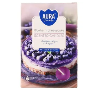 TĒJAS SVECES AROM. AURA MELLEŅU SIERA KŪKA 4H 6GAB