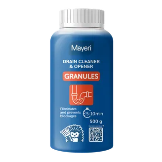 TĪR.LĪDZEKLIS MAYERI KANALIZĀCIJAS CAURULĒM GRANULAS 500G
