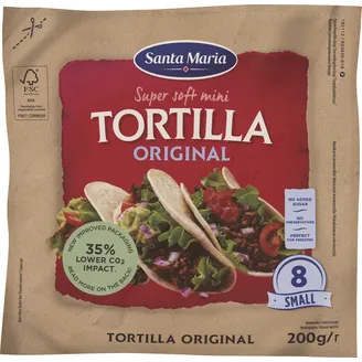 TORTILLAS SANTA MARIA KVIEŠU MAZĀS 200G