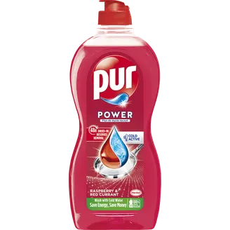 TRAUKU MAZGĀŠANAS LĪDZEKLIS PUR POWER RASPBERRY 450ML