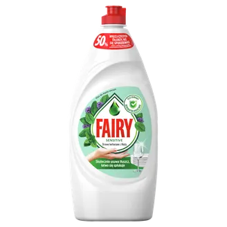 TRAUKU MAZG.LĪDZ.FAIRY SENSITIVE TEA TREE MINT 900ML