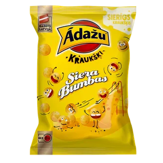 UZKODA ĀDAŽU KRAUKŠĶI SIERA BUMBAS 100G