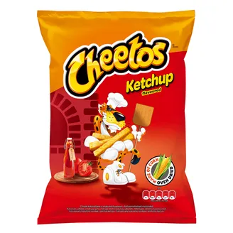 UZKODA CHEETOS AR KEČUPA GARŠU 165G