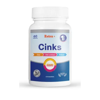 UZTURA BAGĀTINĀTĀJS CINKS 25 MG 60GAB