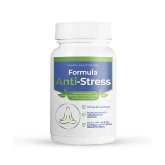 UZTURA BAGĀTINĀTĀJS FORMULA ANTI-STRESS 30GAB