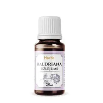 UZTURA BAGĀTINĀTĀJS HERBS BALDERIĀNA UZLĒJUMS 25ML
