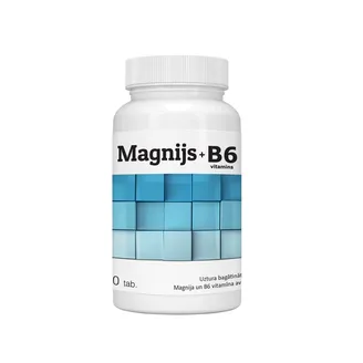 UZTURA BAGĀTINĀTĀJS MAGNIJS B6 30GAB