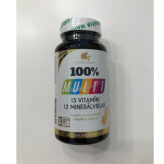 UZTURA BAGĀTINĀTĀJS MULTIVITAMĪNI UN MINERĀLVIELAS 30GAB.