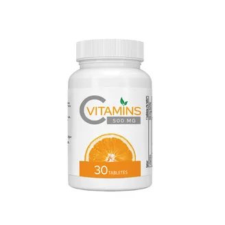 UZTURA BAGĀTINĀTĀJS VITAMĪNS C 500MG
