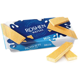 Vafeles ROSHEN ar piena krēma pildījumu 216g