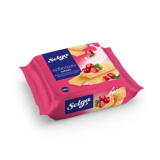 VAFELES SELGA AR DZĒRVEŅU GARŠU 180G