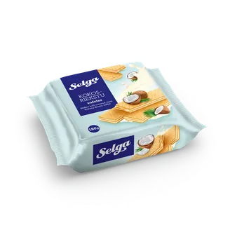 Vafeles SELGA ar kokosriekstu garšu 180g