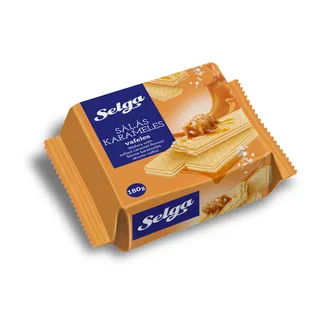 VAFELES SELGA AR SĀĻĀS KARAMELES GARŠU 180G
