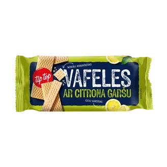 VAFELES TIP TOP AR CITRONA GARŠU 150G