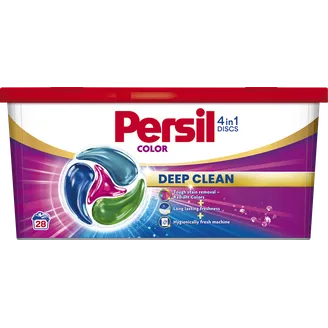 VEĻAS MAZG.KAPSULAS PERSIL DISCS COLOR 28GAB