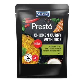 VISTAS KARIJS PRESTO AR RĪSIEM 300G